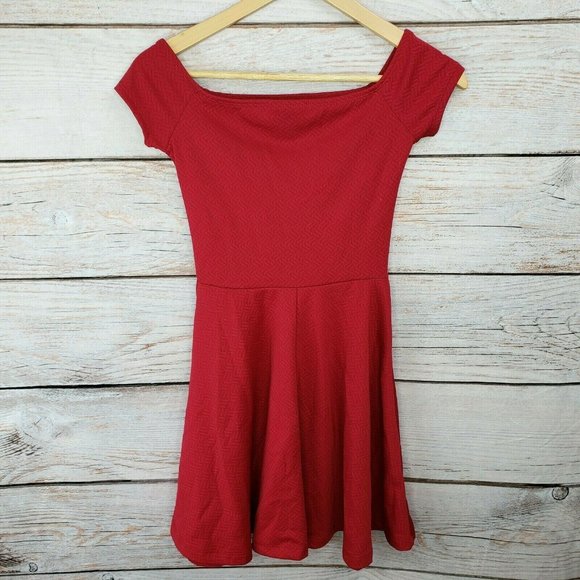 Crush by ABC Family Off Shoulder Mini Dress - Picture 1 of 6